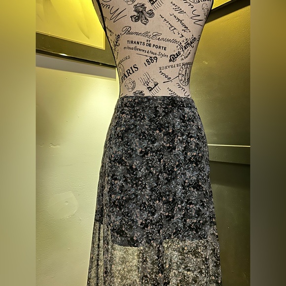 NWOT BCBGeneration Chiffon Maxi Skirt - Picture 3 of 6